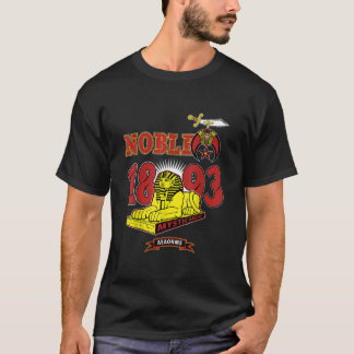 Mens Shriner Noble Mystic Shrine 1893 AEAONMS Sphi T-Shirt