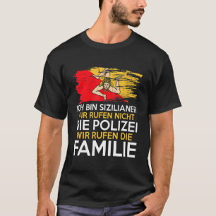 Mens Sicily Family Sicilian Sicilian T-Shirt
