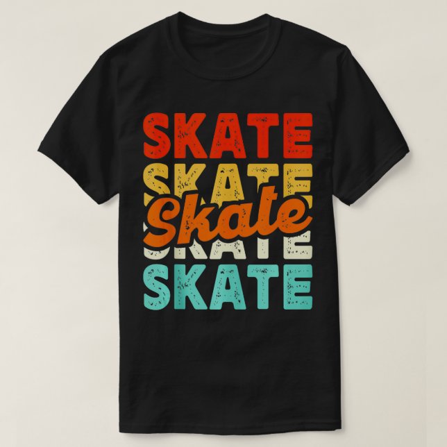 Mens Skateboarder Skateboard Lovers Skateboarding  T-Shirt (Design Front)
