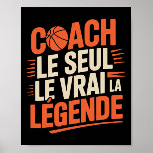 Men's Sketll Coach Humour Sketll Gift Idea Funny A Poster
