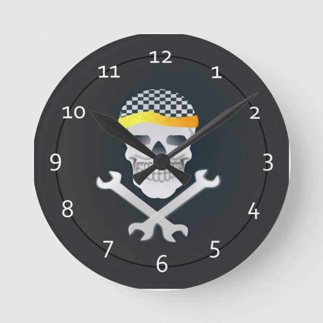 Mens Skull CLocks (Front)