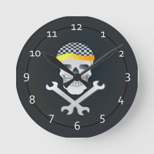 Mens Skull CLocks