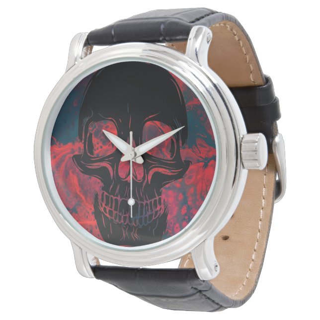 Men's Skull Watch (Angled)