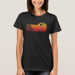 Mens Skydiving Parachtuting Parachute Paraglider P T-Shirt