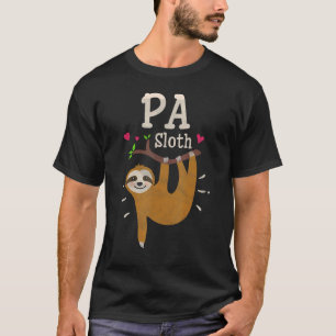 Mens Sloth Graphic Humour Zoo Animal Pa T-Shirt
