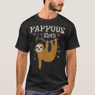 Mens Sloth Graphic Humour Zoo Animal Pappous T-Shirt