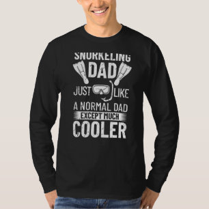 Mens Snorkelling Diving Snorkel Diver Snorkeler Fi T-Shirt