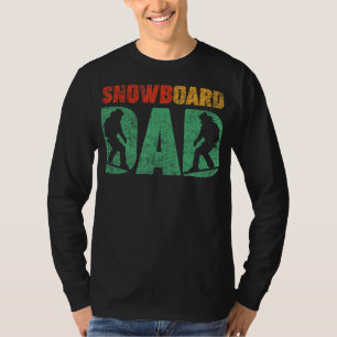 Mens Snowboarding Sports Vintage Snowboard Dad Fa T-Shirt
