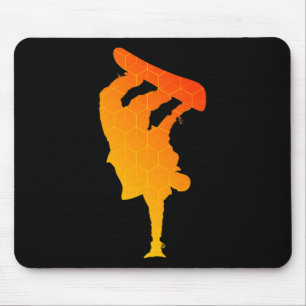 Men's Snowboarding Women's Snowboard Winter Sports Mouse Mat