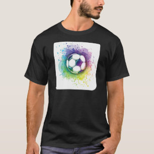 Mens soccer ball US football UK sports 1 T-Shirt