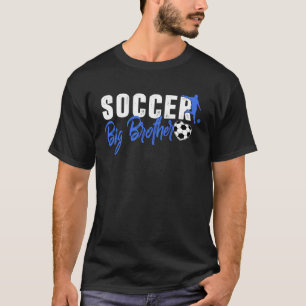 Mens Soccer Big Brother Family Matching Sport Love T-Shirt