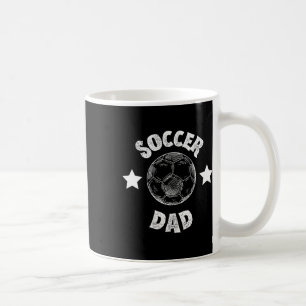 Mens Soccer Dad Family Footll Team Player Sport Fa Coffee Mug