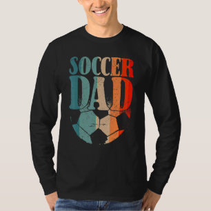Mens Soccer Dad Proud Of Cool Soccer Father's Day T-Shirt