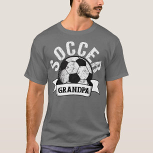 Mens Soccer Grandpa Soccer Player Funny Grandfath T-Shirt