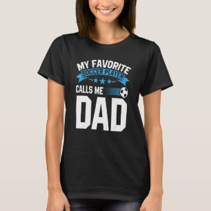 Mens Soccer Graphic Boys Men Dads Soccer Player T-Shirt