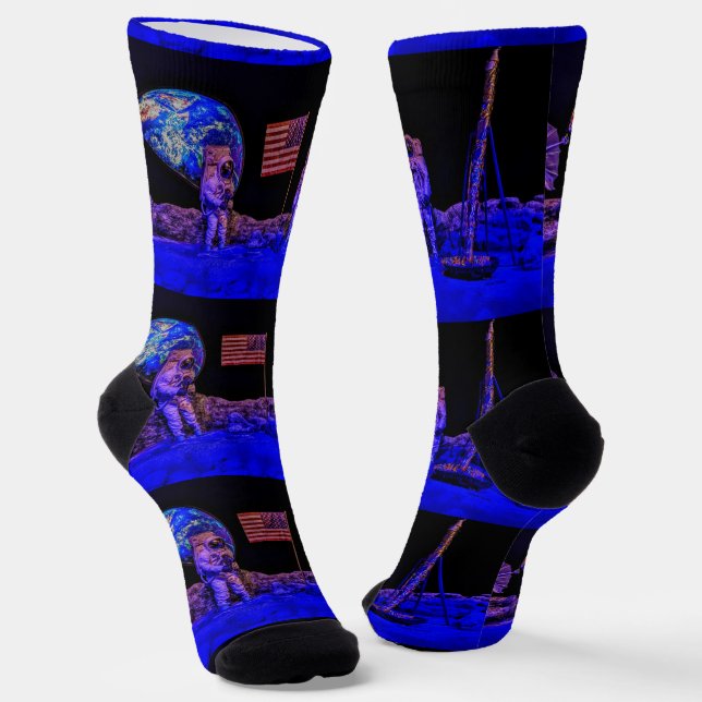 Men's Socks Space (Angled)