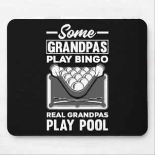 Mens Some Grandpas Play Bingo Real Grandpas Play P Mouse Mat