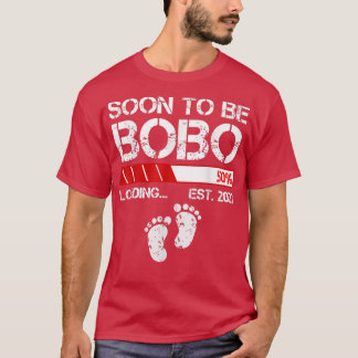 Mens Soon To Be Bobo Est 2023 For Men - Funny New  T-Shirt
