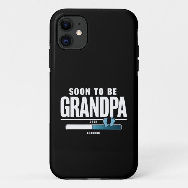 Mens Soon To Be Grandpa EST. 2025 New Grandpa  Case-Mate iPhone Case (Back)