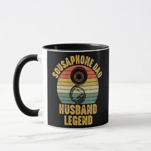 Mens Sousaphone Player Funny Husband Dad Father's Mug