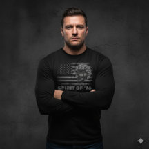 ​Men's Spirit of 76 Chopper Skull Shirt