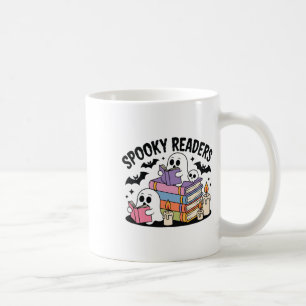 Mens Spooky Reader Halloween Coffee Mug