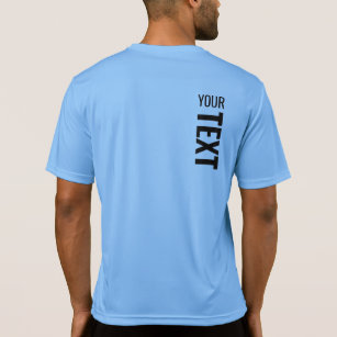 Mens Sport-Tek Activewear Back Print Template T-Shirt