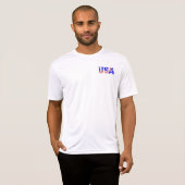 Men's Sport-Tek Tee - USA in Stars and Stripes (Front Full)