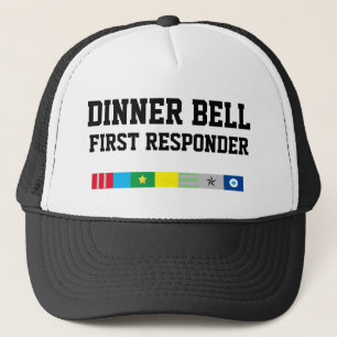 Mens Sportswear Baseball DINNER BELL FIRST RESPOND Trucker Hat