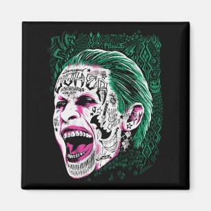 Mens Squad Prince Portrait Magnet