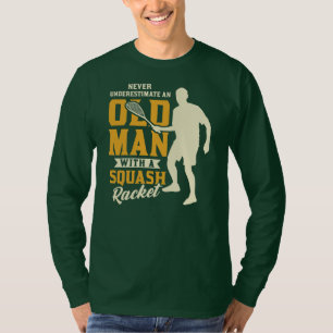 Mens Squash centre sport squash club squash T-Shirt