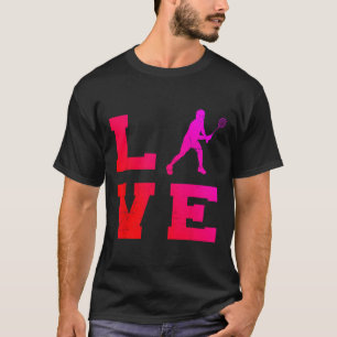 Mens Squash Shuttle Badminton Women T-Shirt