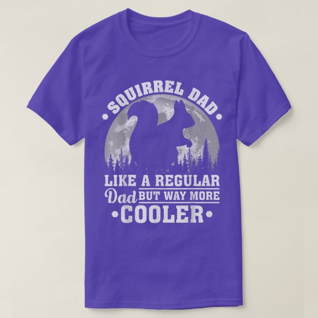 Mens Squirrel Dad Like A Regular Dad Funny Squirre T-Shirt (Design Front)