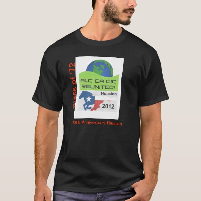 Men's SS Class of '72  Anniversary Tshirt (Front)