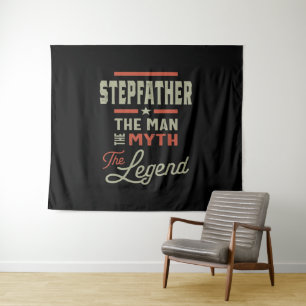 Mens Stepfather The Man The Myth The Legend Tapestry