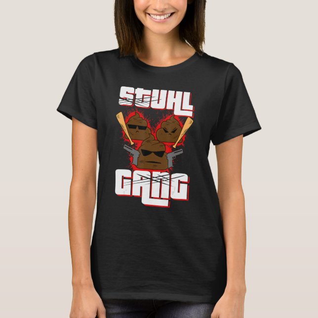 Mens Stool Word Play Poo  Costume T-Shirt (Front)