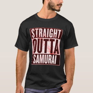 Men's Straight Outta Samurai Graphic Tee