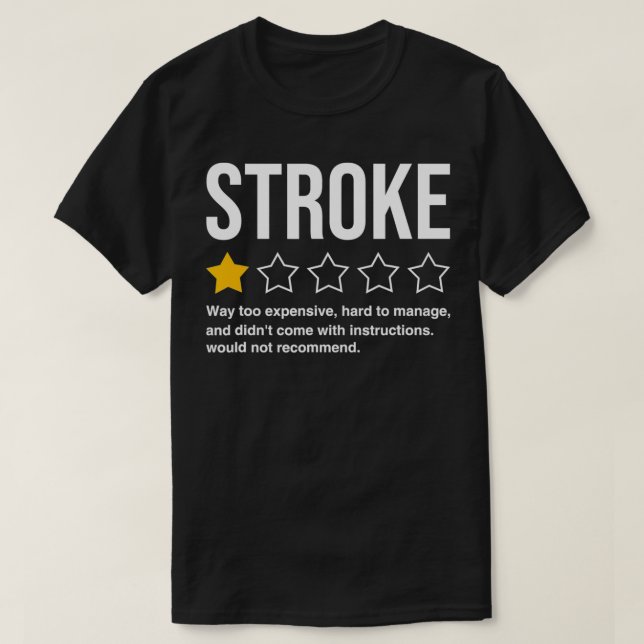 Mens Stroke Survivor Heart Disease Warrior Fighter T-Shirt (Design Front)