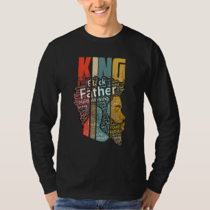 Mens Strong Black King African American Natural A T-Shirt