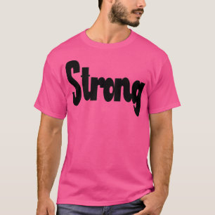 Mens STRONG Gym Fitness Workout Bodybuilding Motiv T-Shirt