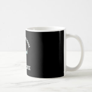Mens stupid groom goose at the casual stag party coffee mug