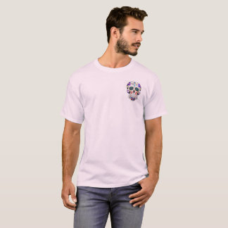 Men's sugar skull pocket tee