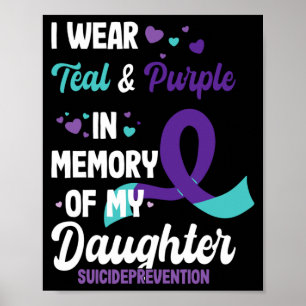 Mens Suicide Prevention Awareness In Memory Of Poster