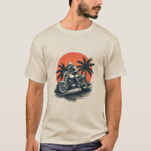 Men's Sunset Motorcycle T-Shirt