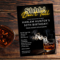 Men's Surprise Smoke & Whiskey Birthday