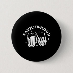 Mens Surviving Fatherhood One Beer At A Time Fathe 6 Cm Round Badge