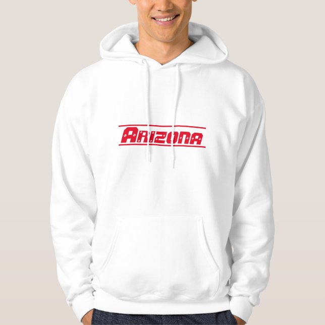 Men's Sweat Hoodie-Arizona Hoodie (Front)