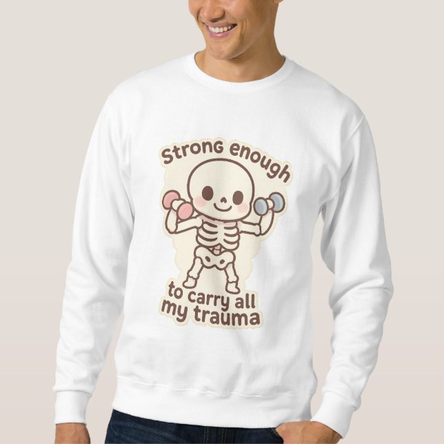 Men's Sweatshirt, Funny Design, Halloween special Sweatshirt (Front)