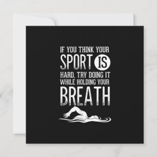 Mens Swim Swimmer Swimming Sport Practice Invitation