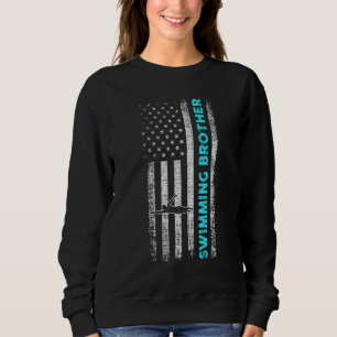 Mens Swimming Brother Sweatshirt